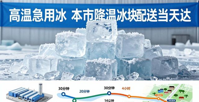 降温冰块配送流程_高效靠谱冰块运输_沈阳降温冰块配送