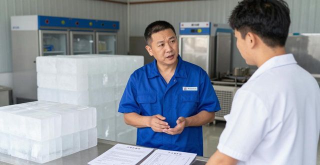 沈阳冰块订购的秘密：夏天烧烤摊老板都在用的方法